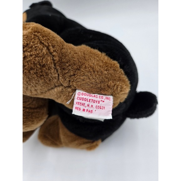 Vintage Douglas Co. Cuddle Toys Bruno Rottweiler Puppy Plush Stuffed Animal 16" - Picture 5 of 6